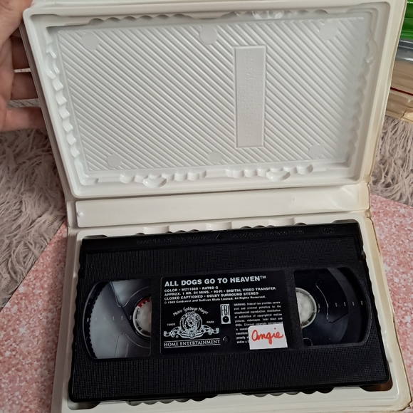 Disney's All Dogs Go To Heaven classic VHS tape! Tested, works, great condition! - Picture 3 of 3